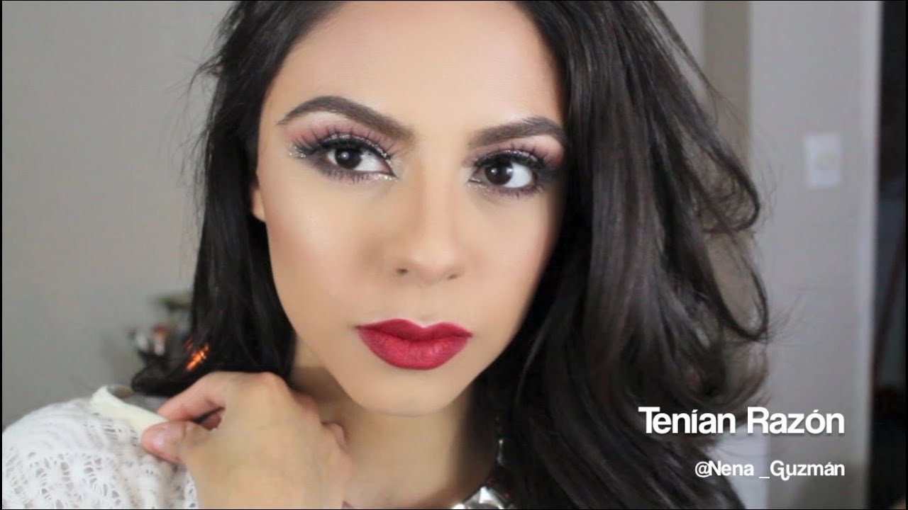 Elegante con labios rojos  (Opcion para Fiestas) - GuayNGTips | Nena Guzman