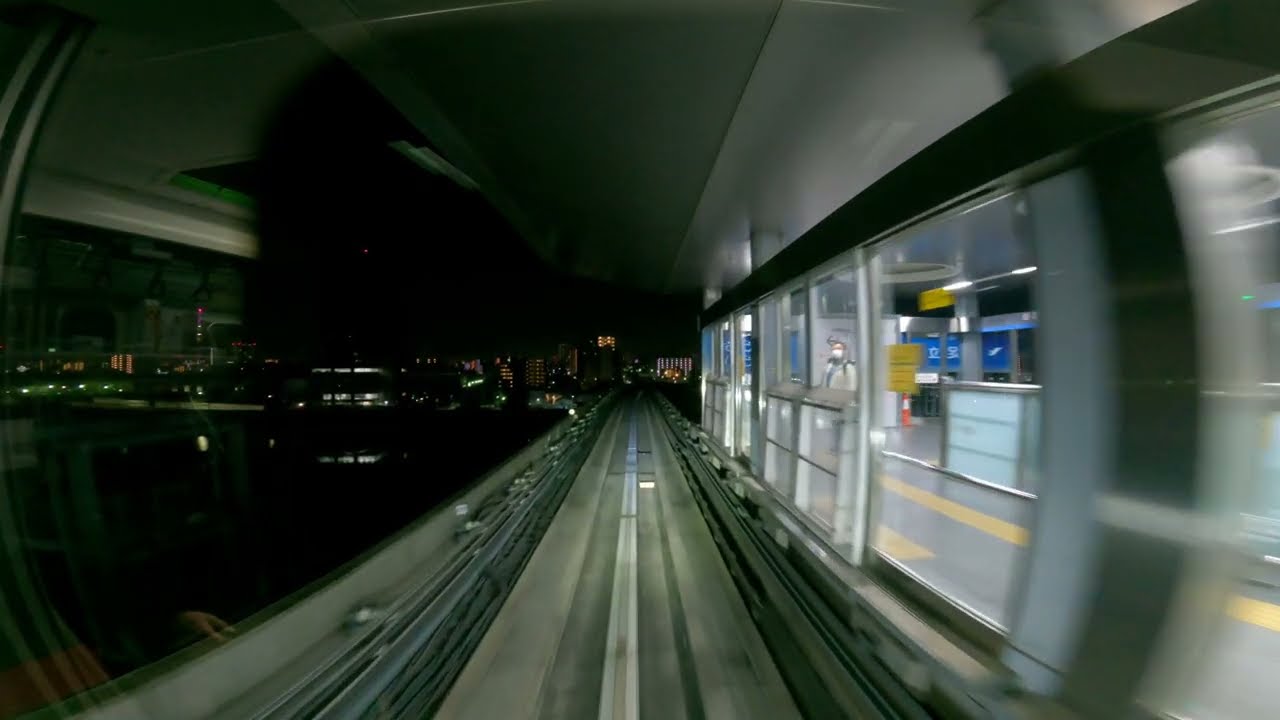 【4K ASMR】Nippori Toneri Liner Train Front View Pt.２ | 日暮里舎人ライナー前面展望台 | Japan Ninja Travel