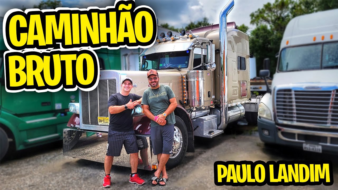 TOUR EM UM CAMINHÃO AMERICANO COM @paulolandim4645 - QUANTO CUSTOU