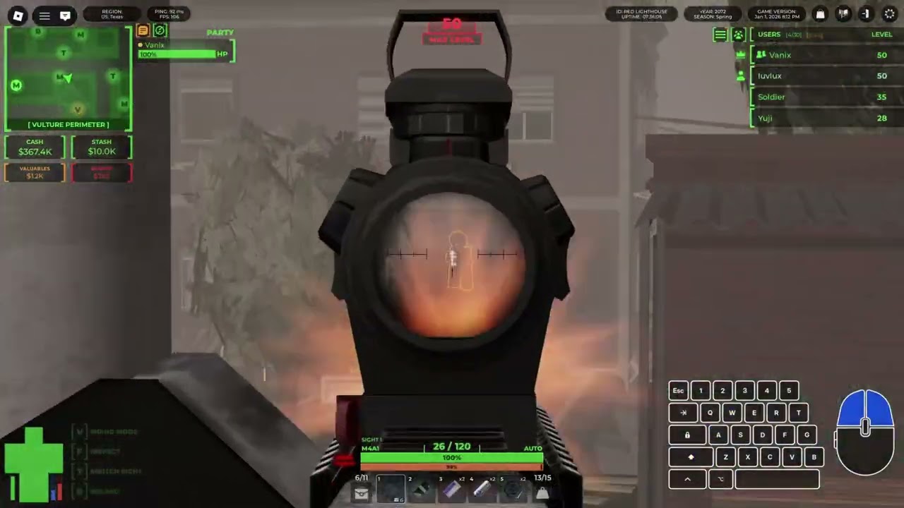 febuary morning in blackout revival