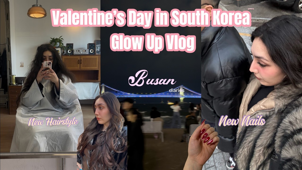 Valentine's Day + Glow up Vlog in South Korea