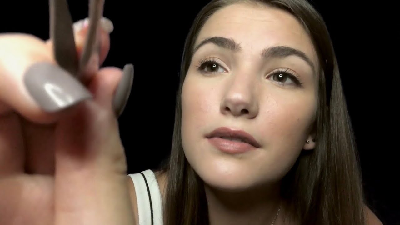 ASMR Bestie Does Your Brows 💓 Whispered Roleplay