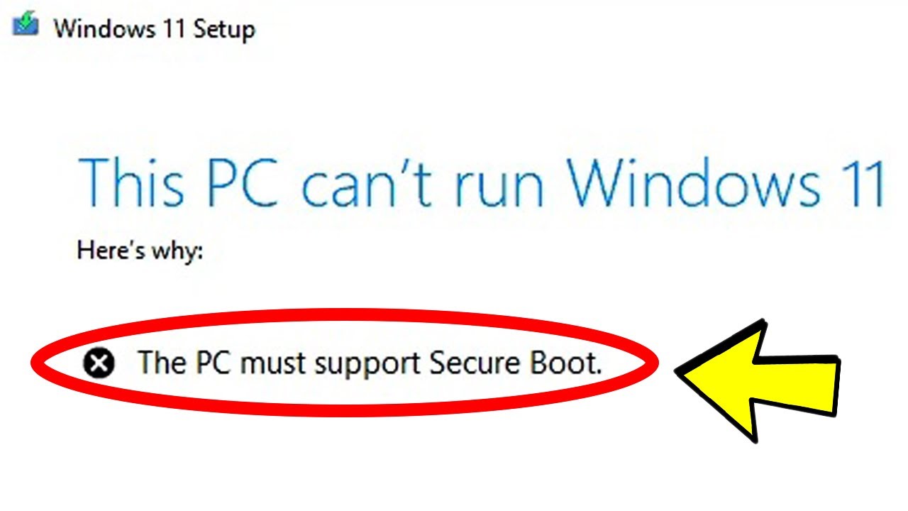 Исправление: этот компьютер не может работать под управлением Windows 11 — компьютер должен подде...