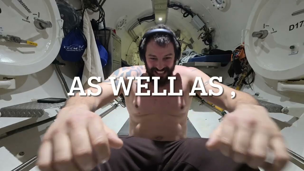 Staying mobile and active on a Saturation Diving mission. 