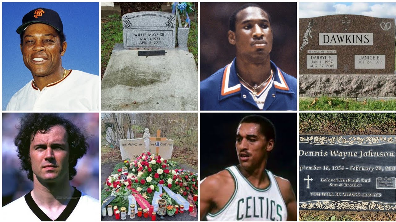 🪦Graves of Legendary Basketball Players