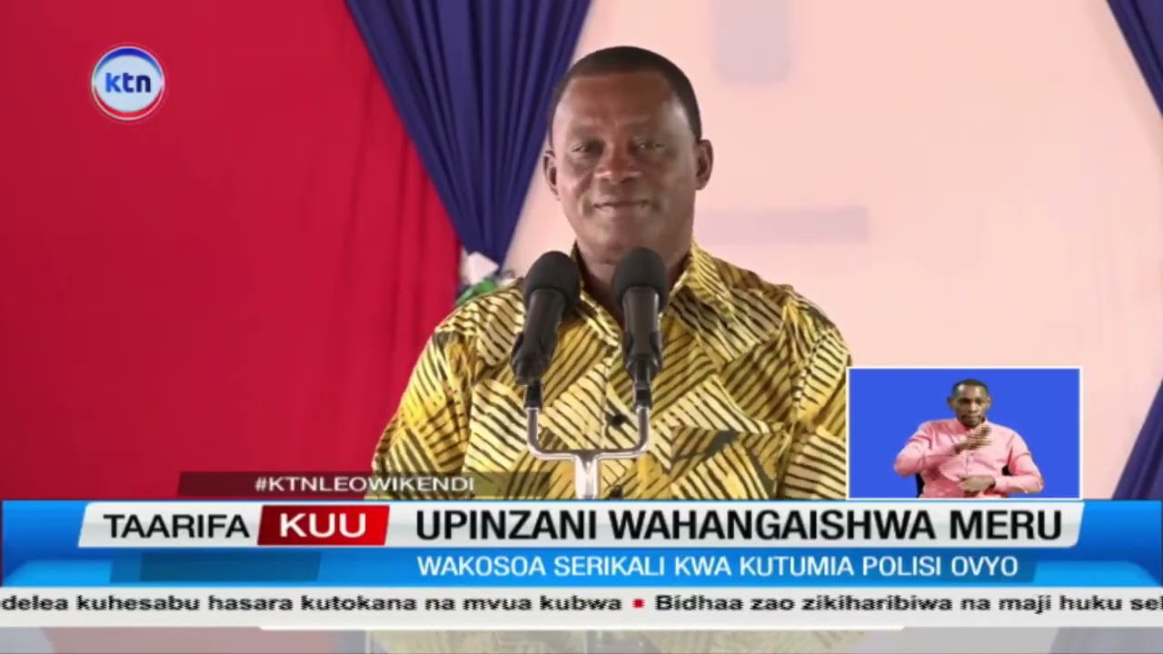 Upinzani wazuiliwa kuhudhuria ibada Meru