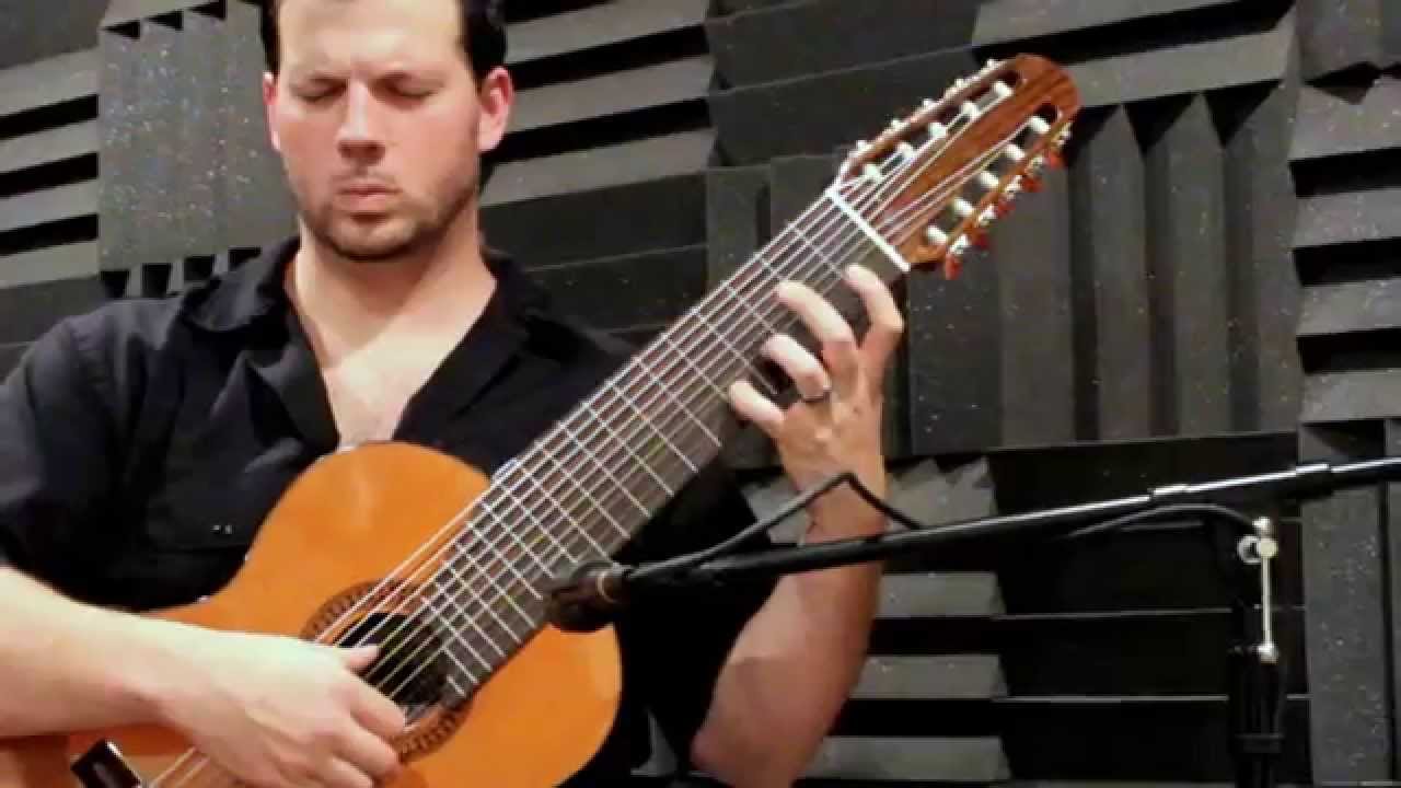 Prelude BWV 997 Bach 10 string classical guitar