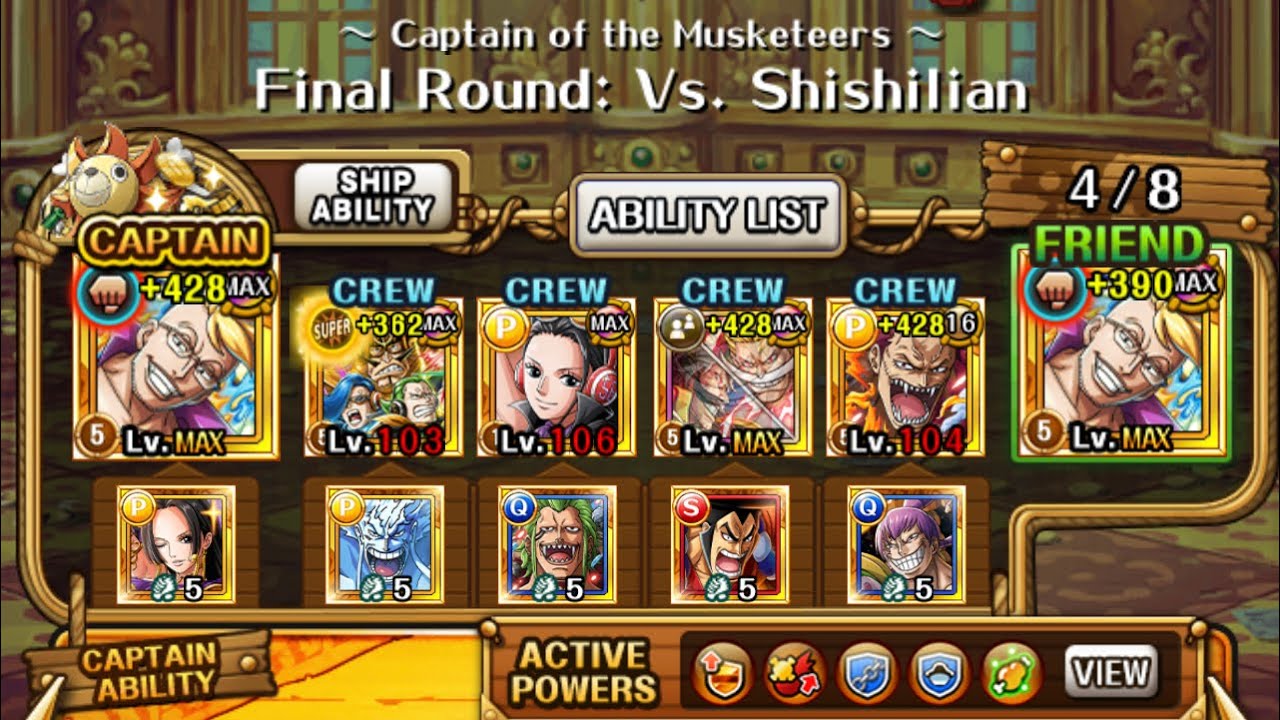 515k Pirate Exp Colosseum Shishilian Auto-Farm #optc #trecru