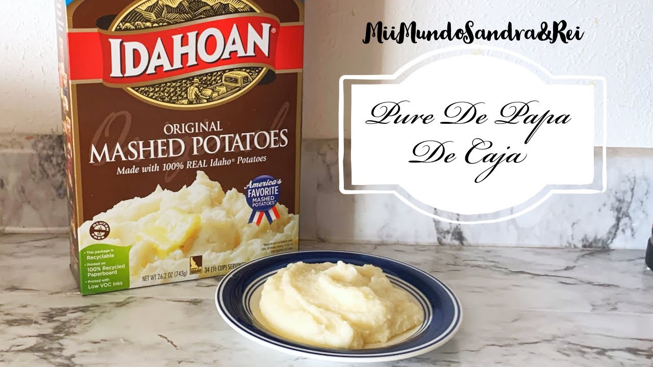 Puré de papas | Cómo hacer puré de papas | Idahoan