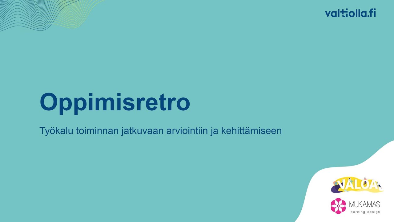 VALOA Oppimisretro