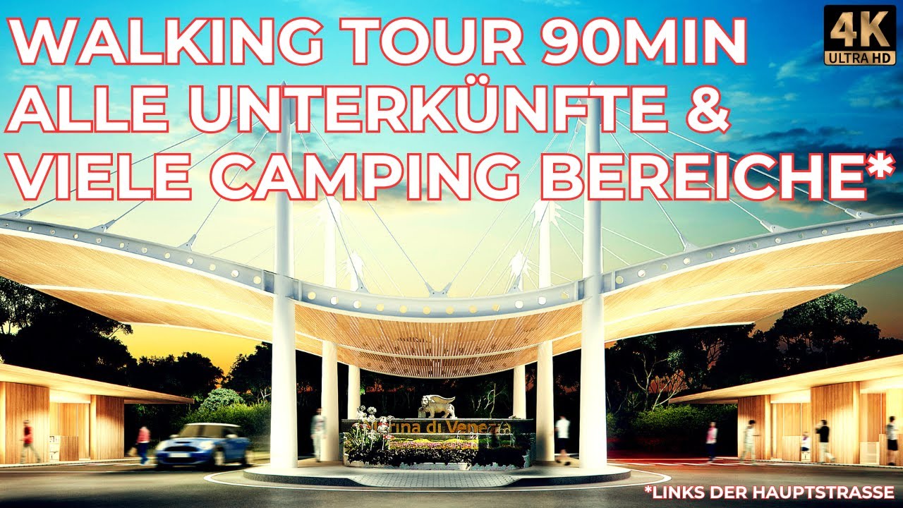 Marina Di Venezia Camping 4K - Alle Unterkünfte & Camping Bereiche-All Accomodations & Camping Areas
