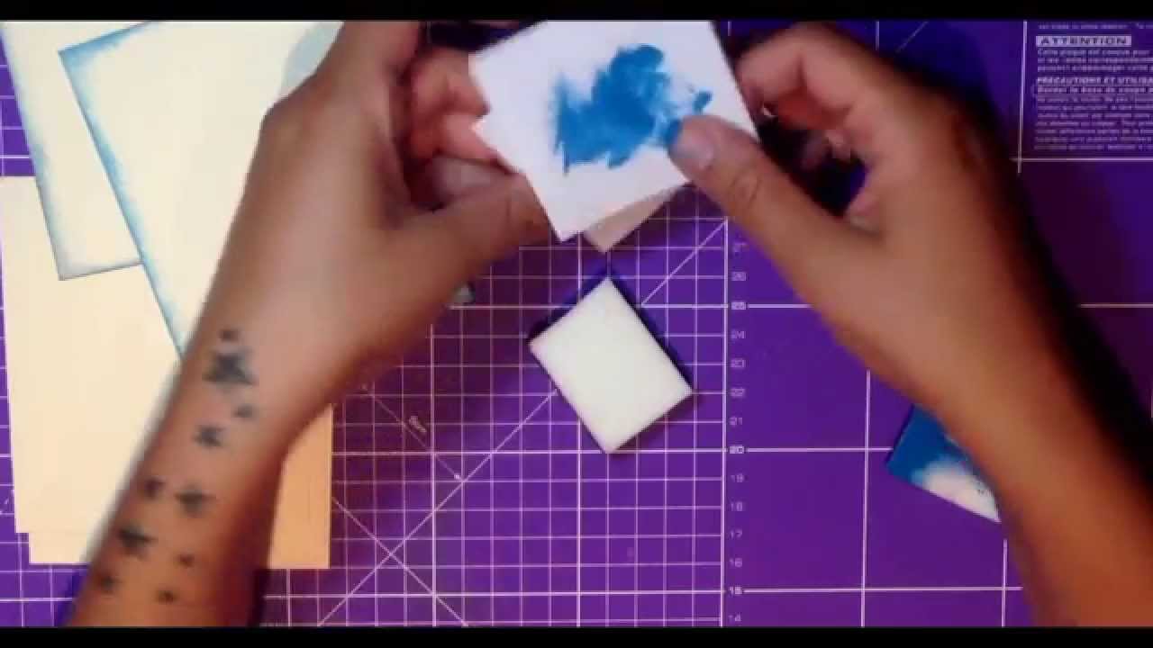 COMO SUBSTITUIR LAS TINTAS DISTRESS PARA ENTINTAR BORDES