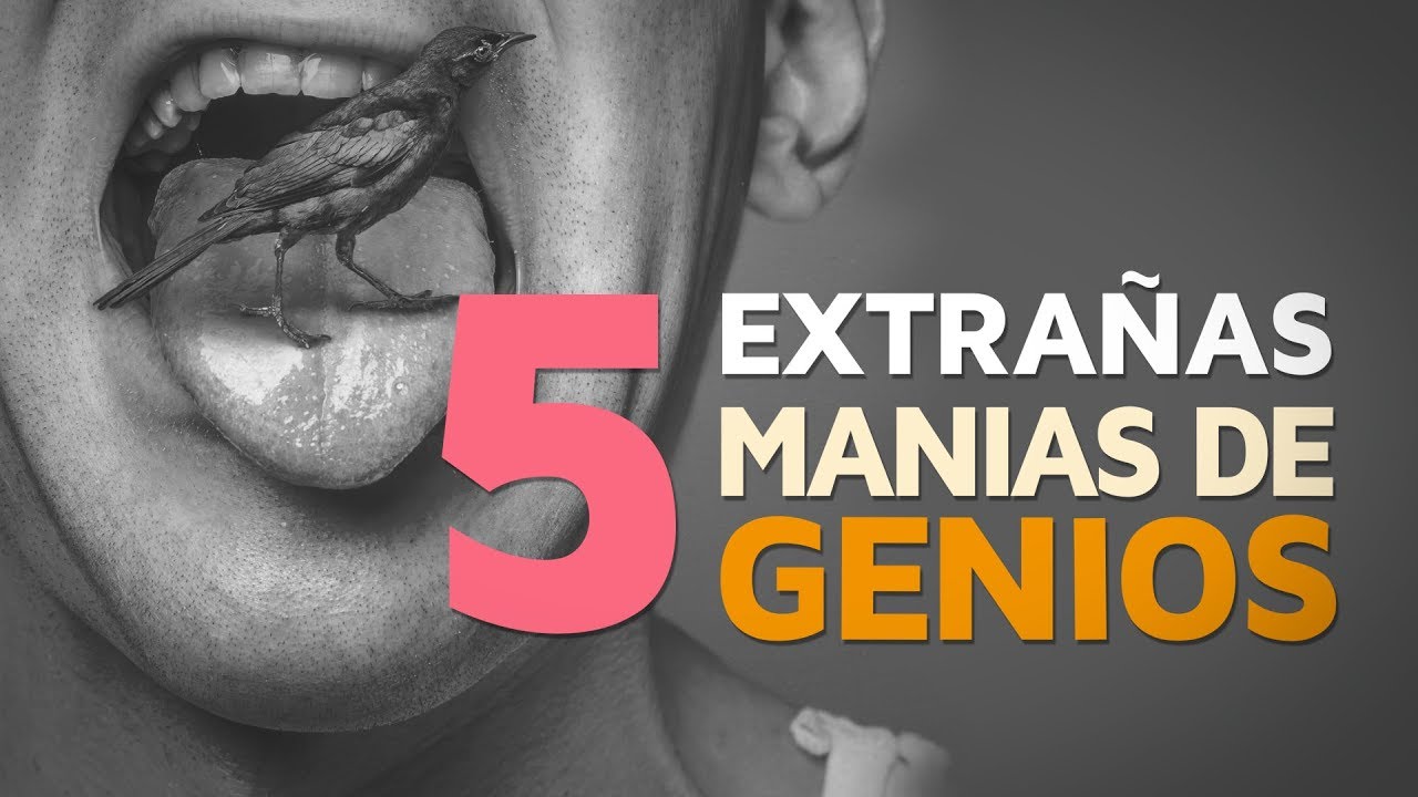 5 Extrañas manías de genios famosos | Muy WTF! 🧐