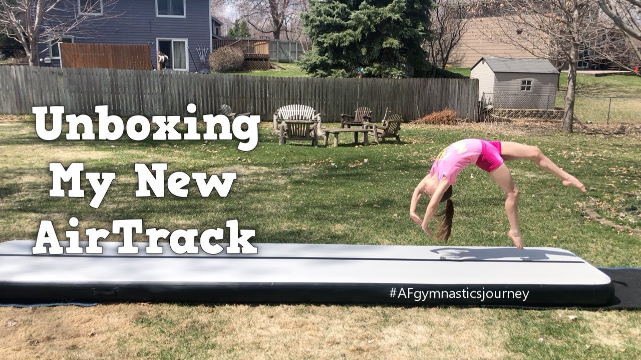 It Finally Arrived! • Unboxing My New AirTrack • 💯🌪💪