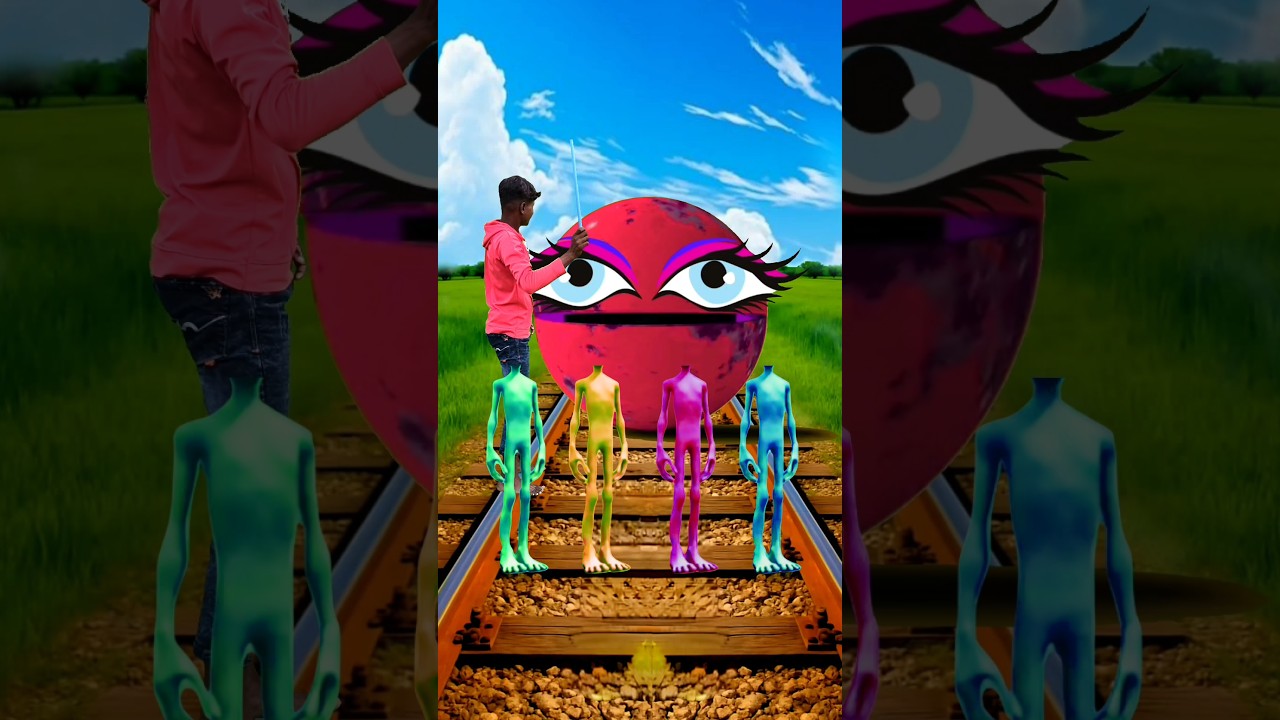 Colorful Alien Dance Battle I Arcade... more