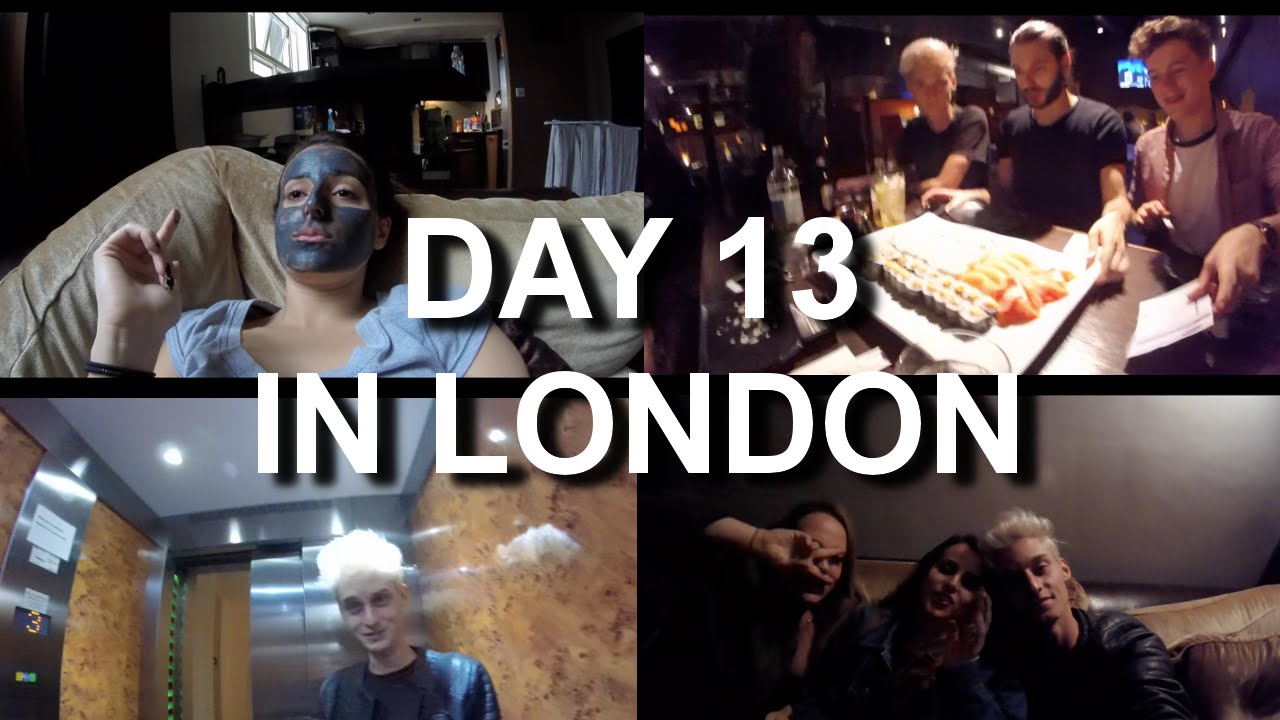Sushi con Chiko, Sam King e Ben Cook ♥ (#LondonLife Day13) || K4U Vlogs.