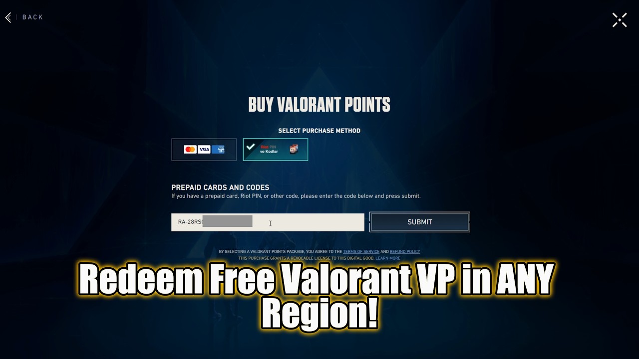 Получите бесплатные VP в Valorant в любом регионе! (100% безопасно)