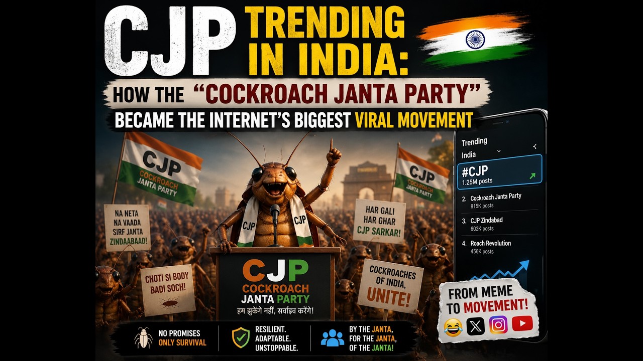 What is the Cockroach Janta Party? CJP Explained