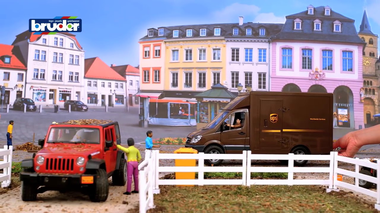 Mercedes Sprinter UPS Bruder 02538