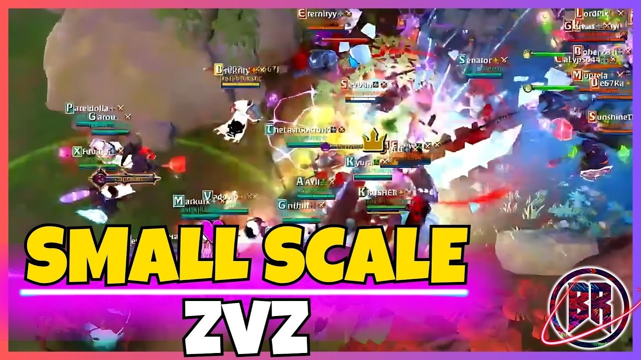 Albion Online Small Scale ZvZ PvP |