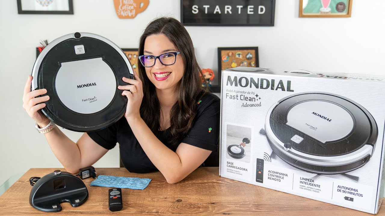 ASPIRADOR ROBÔ VALE A PENA? | Resenha Veronica Laino | MONDIAL FAST CLEAN ADVANCED