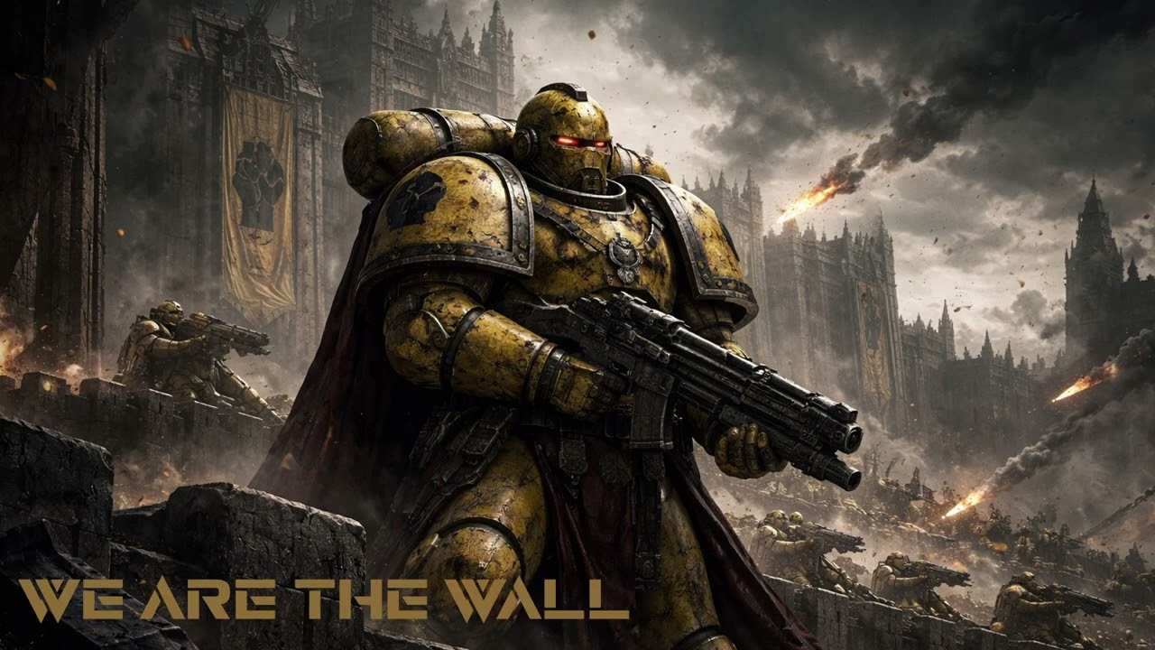 Warhammer 40k - We Are the Wall - Imperial Fists Orchestral Siege Battle Music