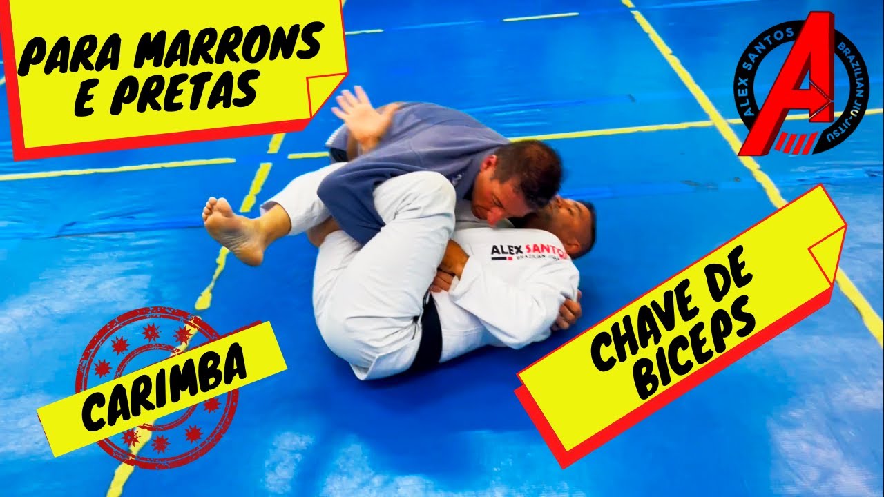 CHAVE DE BÍCEPS | PARA FAIXAS MARRONS E PRETAS