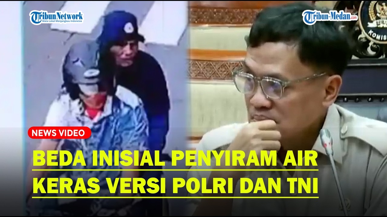 DPR SOAL Inisial Penyiram Air Keras Versi TNI dan Polri Berbeda, Komisi III : Orangnya Sama