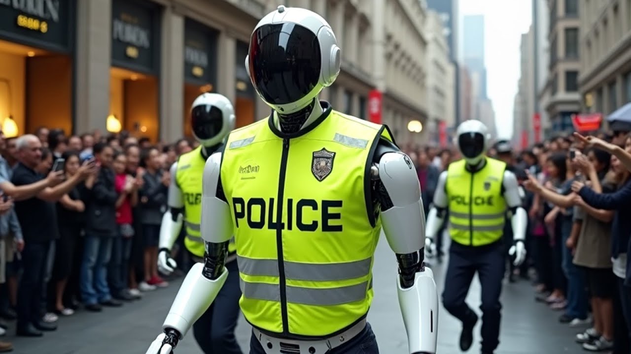 China Just Launched Its First Real Robotic AI Police! (ALREADY ON STREETS)