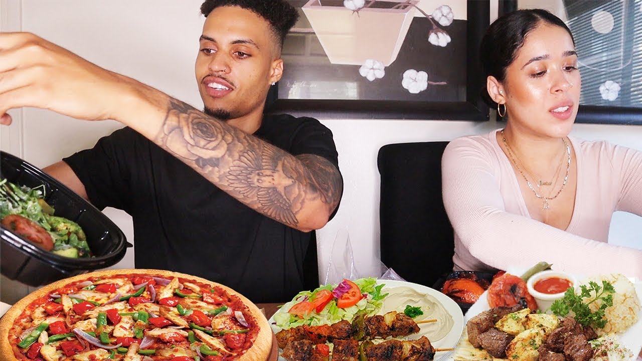 ANSWERING ASSUMPTIONS ABOUT US MUKBANG **ARE WE REALLY TOGETHER!?!**
