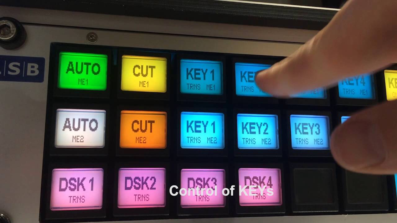 LAWO Control Panel for AV-HS6000 Panasonic Switcher