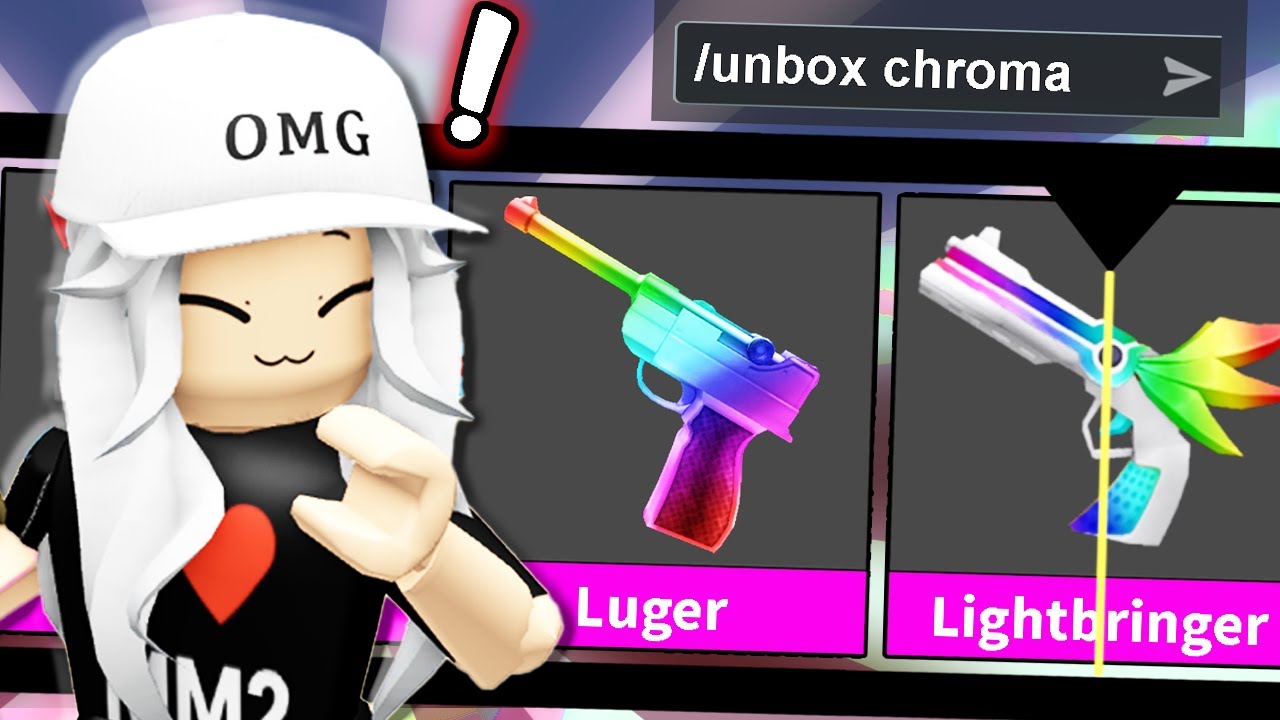 Я распаковал CHROMAS с помощью АДМИНИСТРАТИВНЫХ КОМАНД в MM2 | Murder Mystery 2