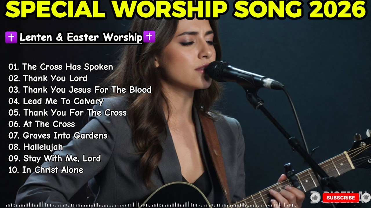 THE CROSS HAS SPOKEN ✝️ Powerful Worship Song for Prayer, Faith, Hope & Surrender