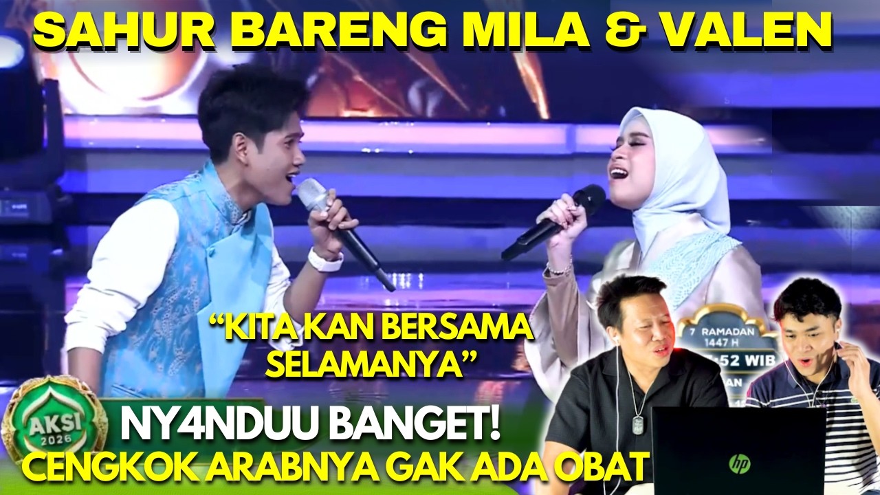 Syahdu Banget! Valen dan Mila Nemenin Sahur Nyanyi Casablanca di Aksi Indosiar 2026