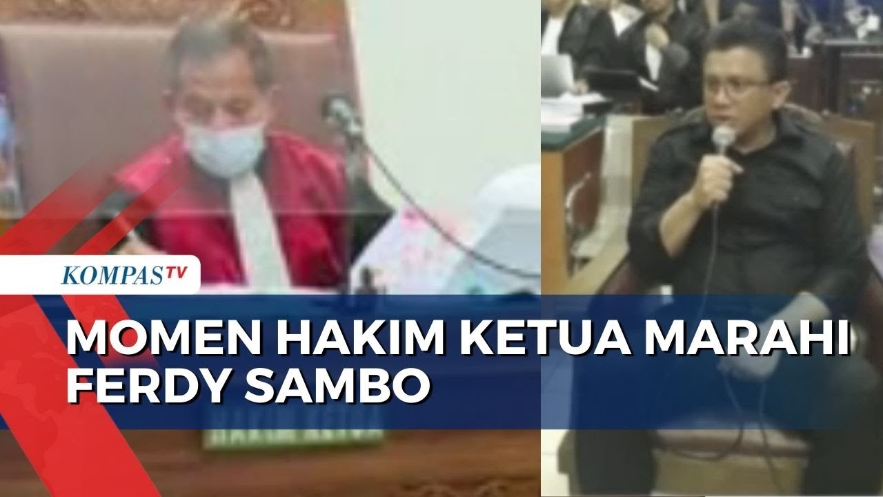 Marahi Sambo, Hakim: Saudara Tahu di Hukum Pidana Ada Soal Perintah Atasan?