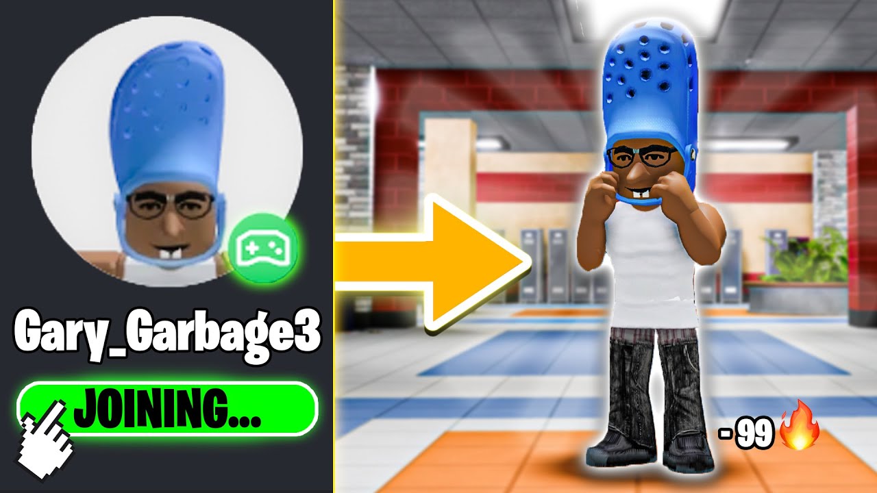 Я присоединился к ХУДШЕМУ игроку в Roblox в школьной драке