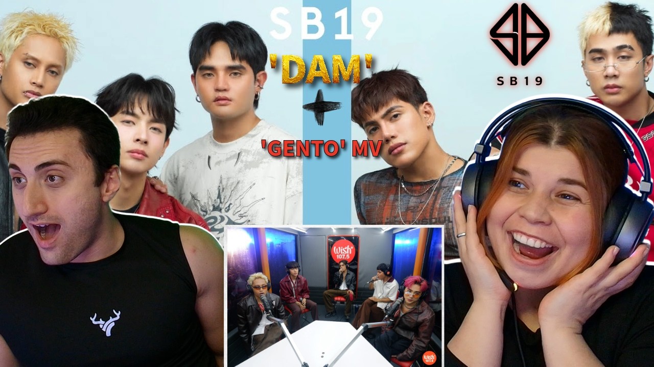 TURKISH COUPLE FIRST TIME REACTION TO SB19 'DAM' WISH BUS + THE FIRST TAKE + GENTO MV!!!