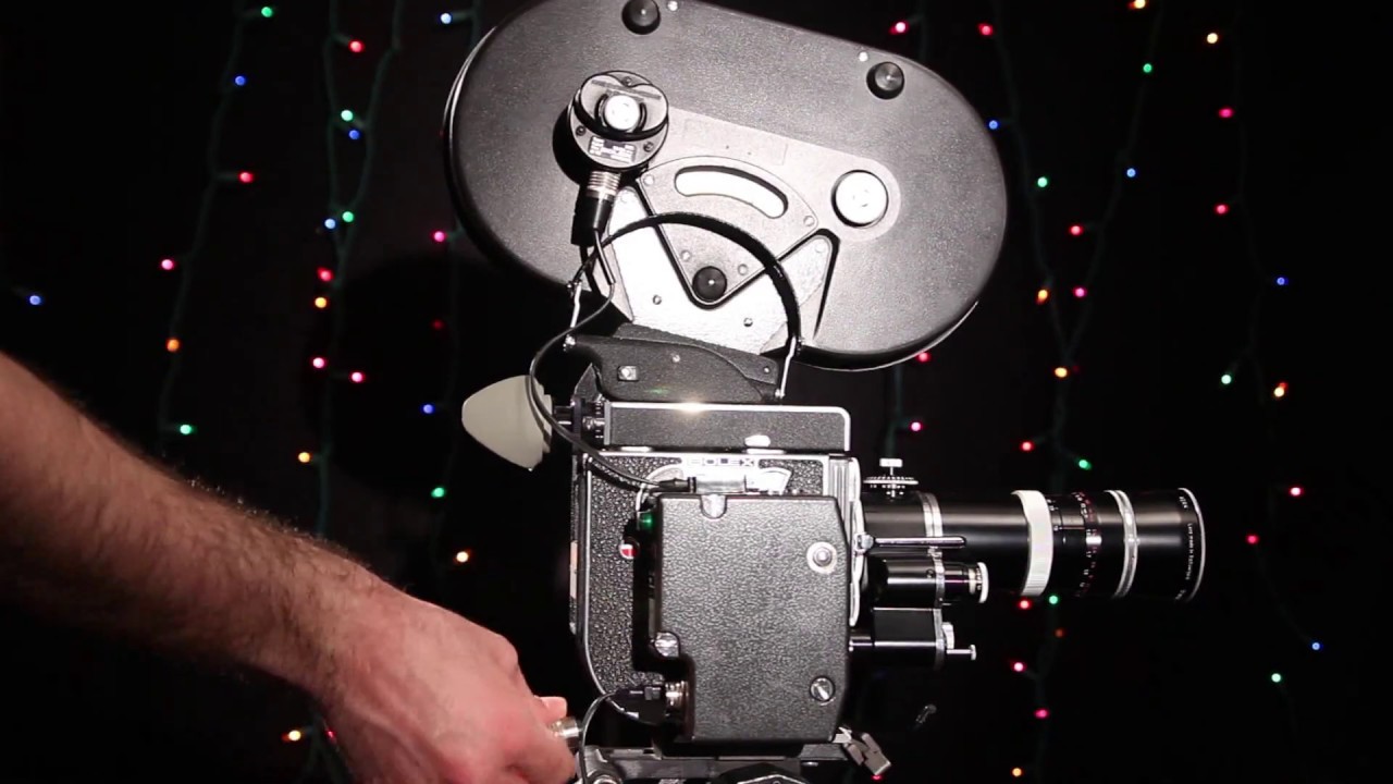 Loading Bolex 16mm with 400ft mag