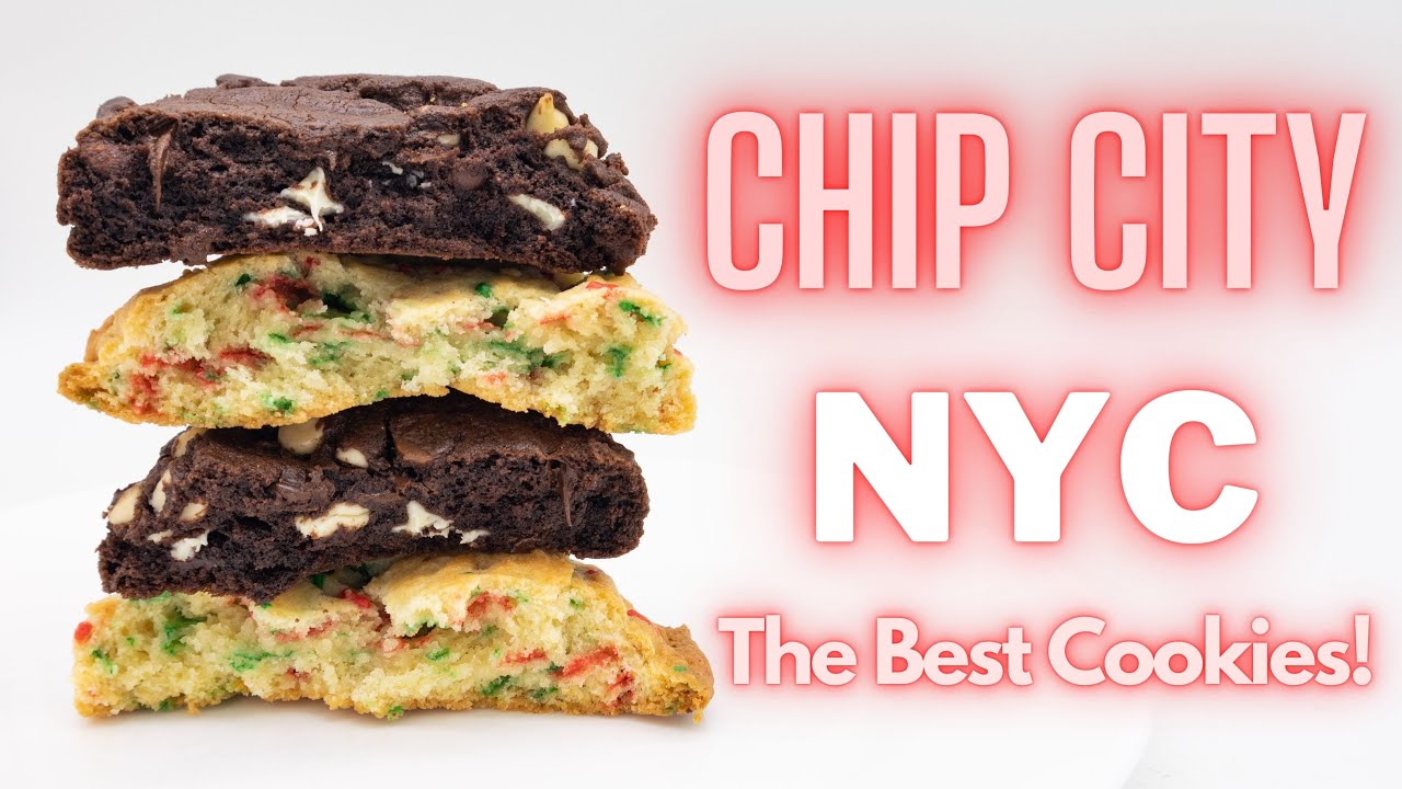 Chip City. BEST Cookies in NYC. Better than Levain Bakery?