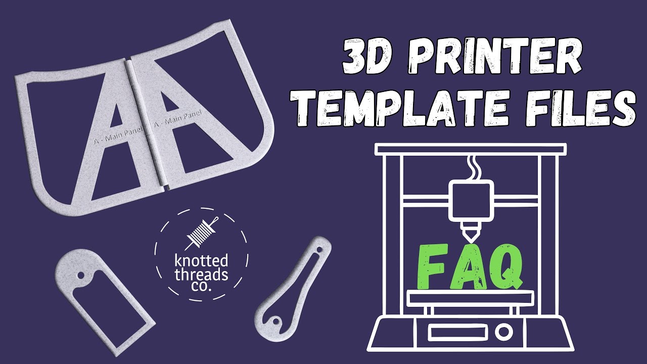 Bag Making x 3D Printing Crossover: Our 3D Printer Template Files FAQ