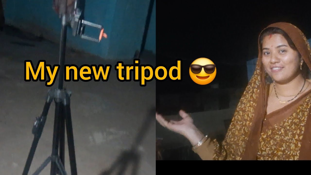 Finally my new tripod🎥📽kranti deepak baghel vlogs 