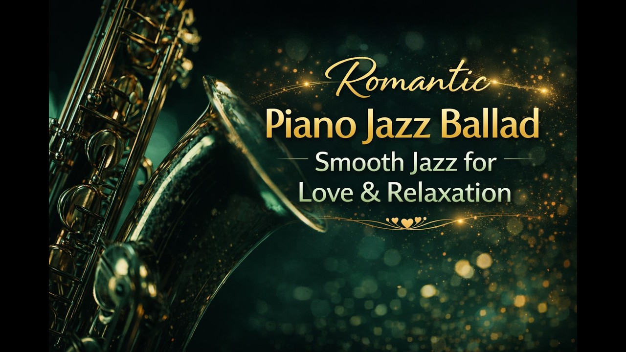 Romantic Piano Jazz Ballad | Smooth Jazz for Love & Relaxation