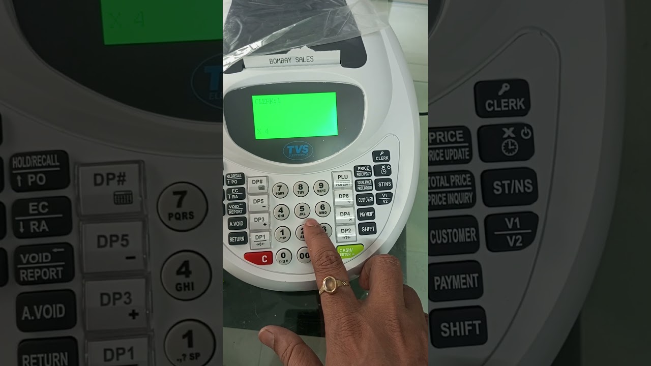 TVSE PT362 Billing process #tvse #smartphone #tvs #art #billing #pt362 #pt262 #billingsolutions #tvs