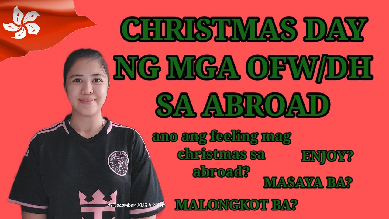 NARARAMDAMAN NG MGA OFW/DH TUWING CHRISTMAS DAY | MHA&NHAR