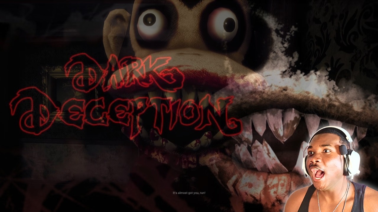 I Got Chased by K!LLER MONKEYS for 15minutes..... Dark Deception Chap 1