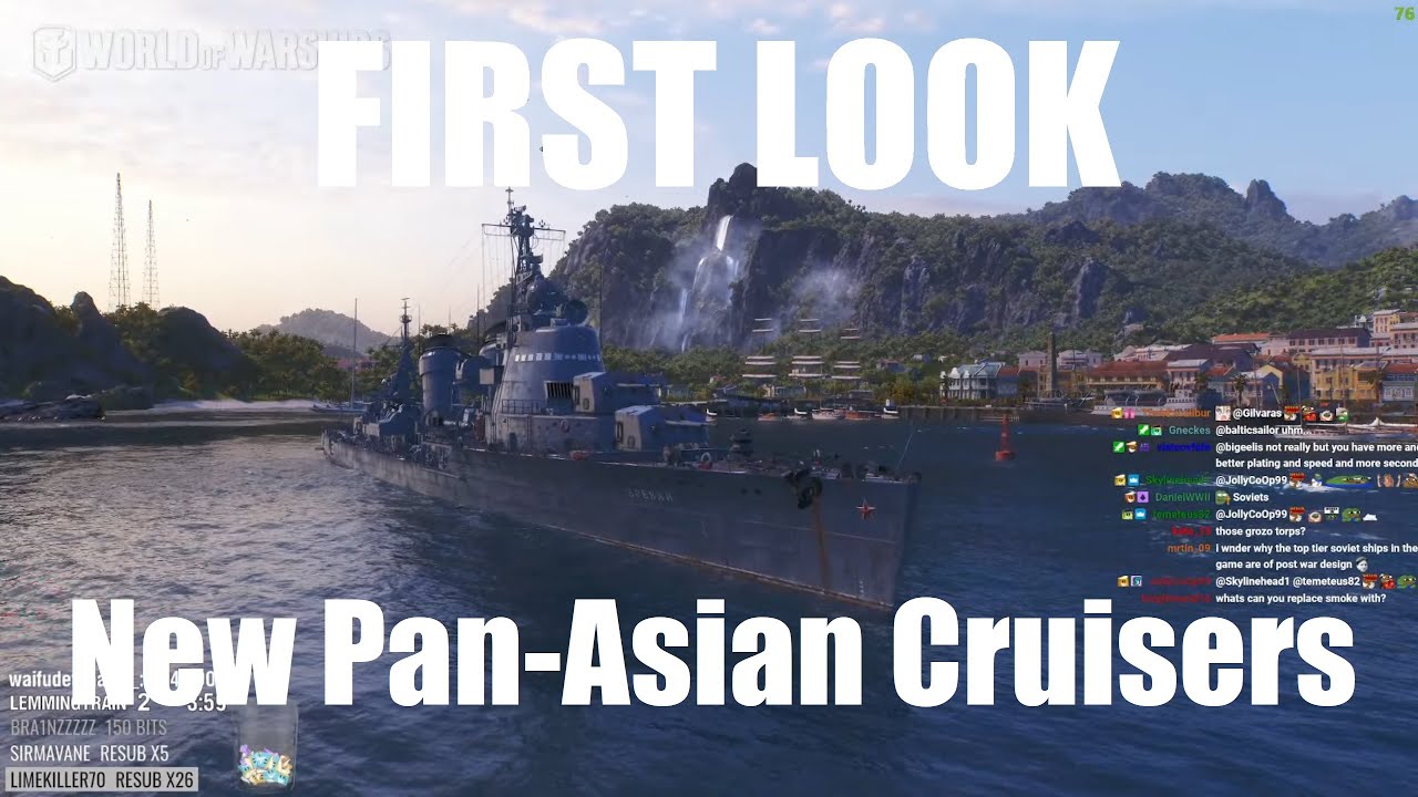 Highlight: Pan-Asian Cruisers, Delny & Preussen First Look