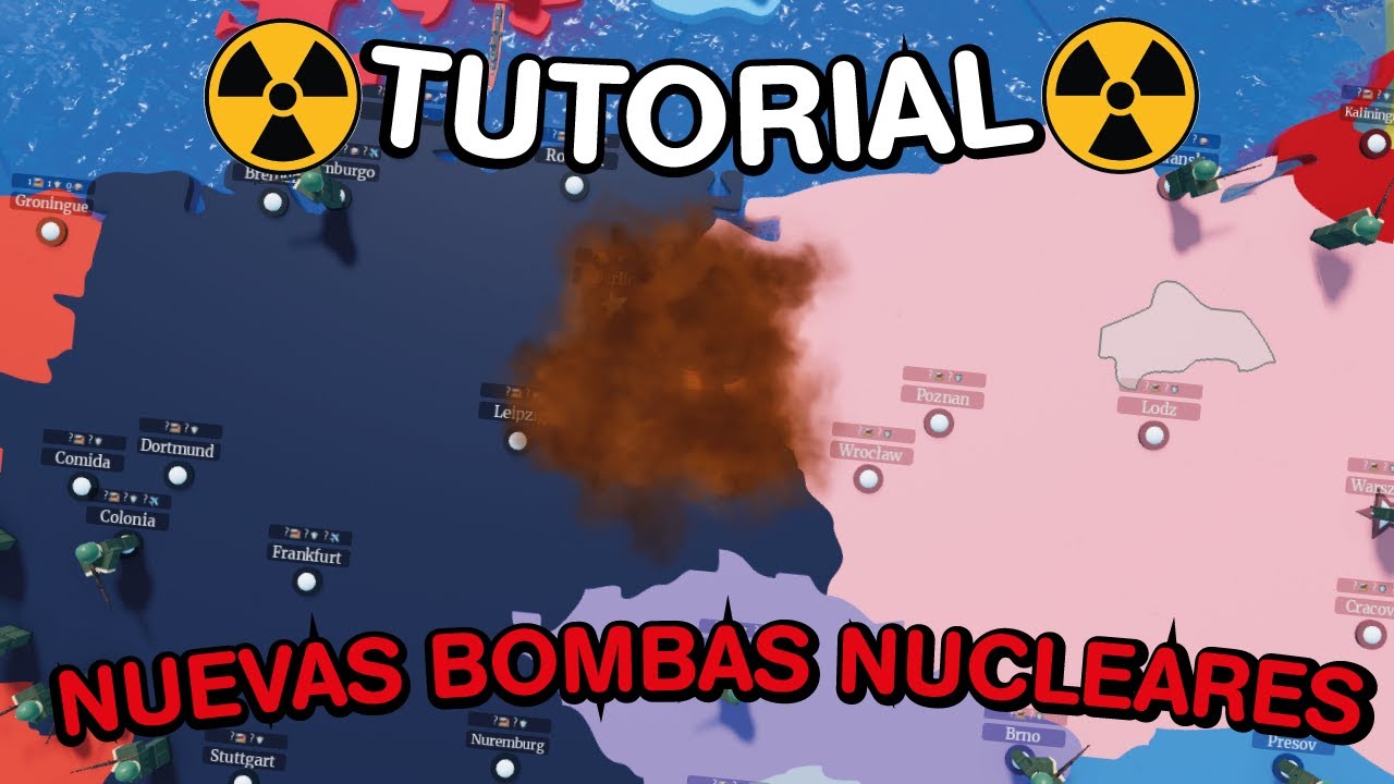 😱💥LAS NUEVAS BOMBAS NUCLEARES EN CONQUISTA EL MUNDO💥😱