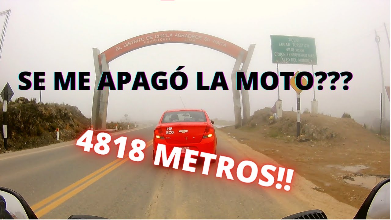 Viaje de Lima a Chanchamayo en Scooter 125 - LLEGAMOS DE NOCHE!!!!