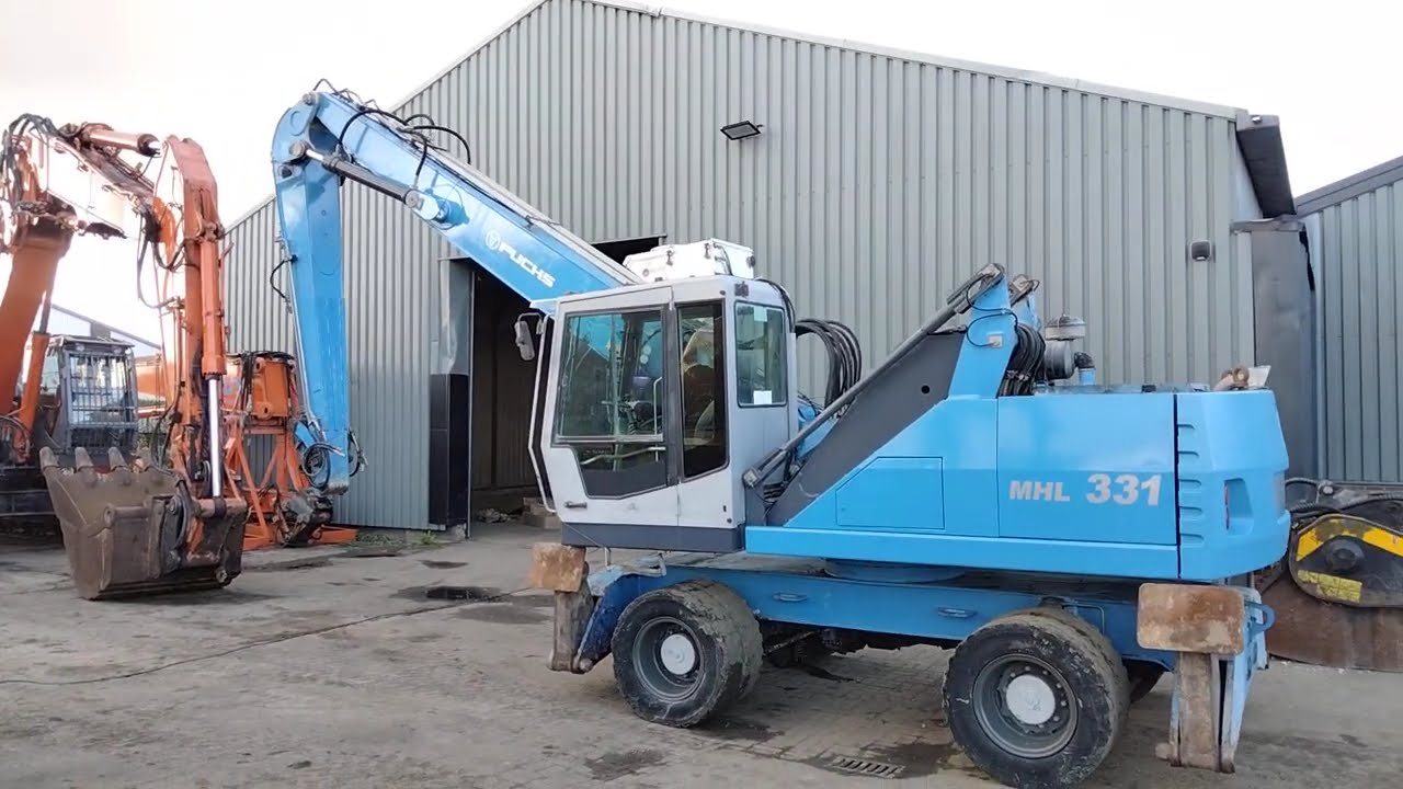 Fuchs MHL331, bj 2010, 33 133 uur