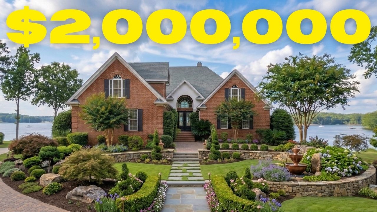 $2.2+ Million Dollar Lake Murray Home Tour Irmo South Carolina